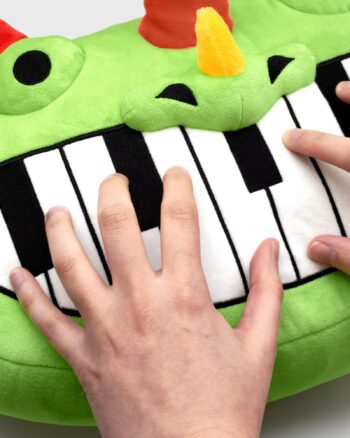 Interactive Pianosaurus Plush Pillow - Image 7