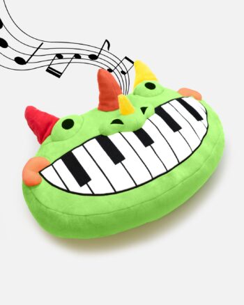 Interactive Pianosaurus Plush Pillow - Image 8