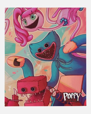 Huggy Wuggy Mommy Long Legs Boxy Boo Blanket