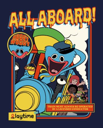 Huggy Wuggy "All Aboard!" Tee - Image 2