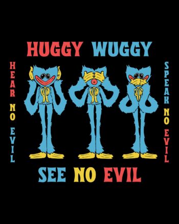 Huggy Wuggy "See No Evil" Tee - Image 2