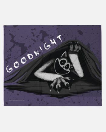 Monster CatNap Good Night Throw Blanket