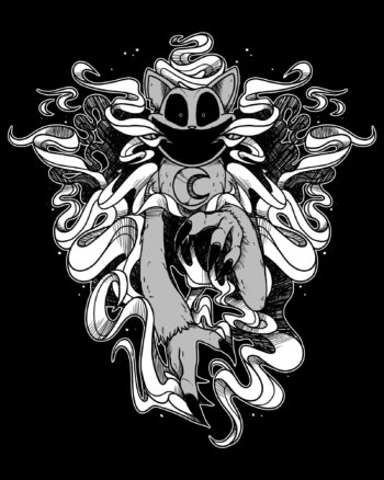 Monster CatNap Drawstring Hoodie - Image 3