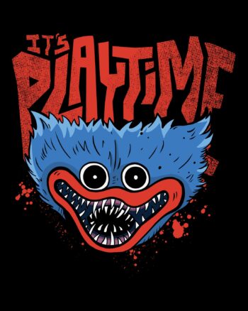 Poppy Wants To Play Drawstring Hoodie - Image 3