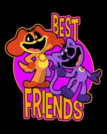 CatNap and DogDay Best Friends Tee - Image 2