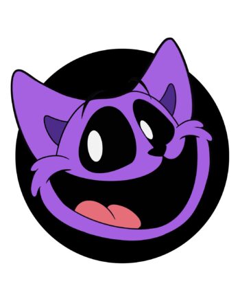 Smile CatNap White Drawstring Hoodie - Image 4