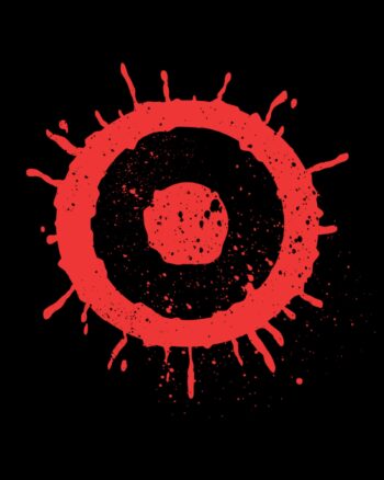 The Doctor All Over Eyes Black Drawstring Hoodie - Image 5