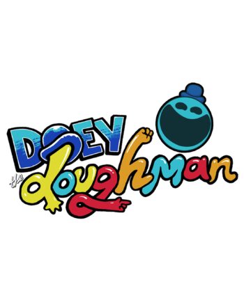 Doey The Doughman White Drawstring Hoodie - Image 5