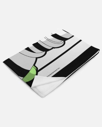 Pianosaurus Piano Key Throw Blanket - Image 3