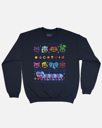 Smiling Critters Holiday Sweater